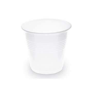 100 Stk. Trinkbecher Probenbecher 80 ml weiß PP